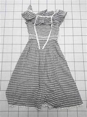 ◇ ⊂ ワンピース ロディスポット LODISPOTTO ギンガムチェックワンピース フリル M レディース E  【1511100015409】