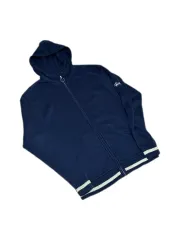 STUSSY Archive Minimal Logo Knit Zip-Up Hoodie