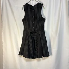美品 ZARA ザラ 女の子 子供用 ドッキング ワンピース 164㎝ ブラック ホワイト ストライプ ベスト風 かわいい おしゃれ 発表会 結婚式 セレモニー フォーマル 入学式 卒業式