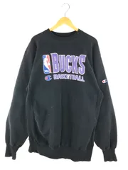 【中古】【メンズ】Champion チャンピオン 90's VINTAGE REVERSE WEAVE NBA PRINT SWEATSHIRT 90年代   NBAプリント スウェット トップス 【146-250404-yk-08-TAG】
