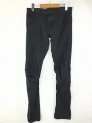 【中古】【メンズ】COMME des GARCONS HOMME PLUS コムデギャルソンオムプリュス ポリ製品加工 膝立体パンツ PT-P042 17AW ボトムス 【151-250410-hi-47-TAG】
