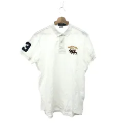 POLO RALPH LAUREN ポロラルフローレン 半袖ポロシャツ サイズ:L コットン    ホワイト メンズ / 240001177269