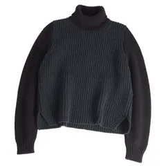 【極美品】CELINE フィービー期 リブニット　バイカラー　セーター M 2025年最新】celine フィービー ニットの人気アイテム - メルカリ