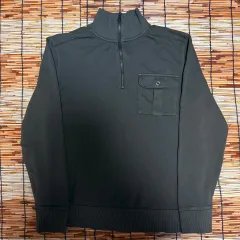 バナナリパブリック 新品 ハーフジップ コットン ニット (新品)