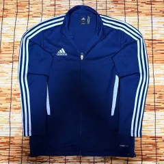 アディダス ネイビー クライマクール トラックジャージ L