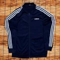 アディダス ネイビー Spellout ジャージ L