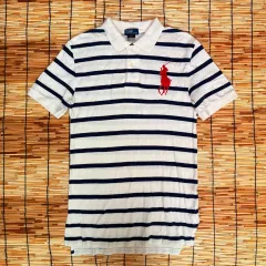 ポロ ラグビー 半袖 PK Tシャツ M