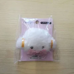 【新品】こぎみゅん フェイス形ヘアクリップ ぬいぐるみ 髪留め サンリオ ふわふわ 237124