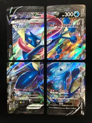 【新品未開封】V-UNIONゲッコウガ、ジャンボカードラティアス ポケカ】Vunion Vユニオン ゲッコウガ【未開封】 ゲッコウガV-UNION