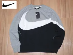 新品 NIKE ビッグスウォッシュ 裏起毛 クルーネック スウェット【S】【M】【L】【XL】BQ6462-063 HBR STMT ジャージ