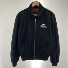 【中古】lonsdale ハリントンジャケット サイズM ブラック[91]
