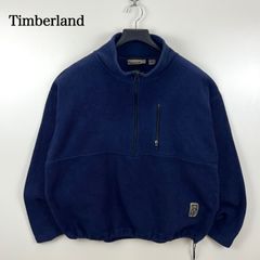 00s Y2K ティンバーランド ハーフジップパイルフリースプルオーバー