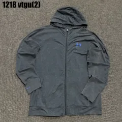 アンダーアーマー フードジップアップ グレー