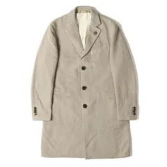 LARDINI ラルディーニ コート グレージュ サイズ:50 | ブートニエール付き 3B ウール チェスター コート | イタリア製 | アウター ジャケット 上着【メンズ】【中古】のサムネイル