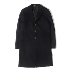【美品】GIVENCHY ジバンシィ コート ブラック 黒 サイズ:48 | 4Gロゴ 金ボタン カシミヤ/ウール チェスター コート | アウター ジャケット 上着【メンズ】【中古】のサムネイル