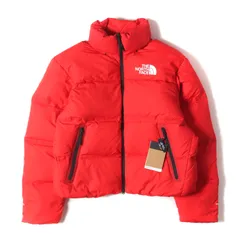 【新品】THE NORTH FACE ノースフェイス ジャケット レッド サイズ:S(RELAXED FIT) | 海外限定 リマスタード ナイロン ヌプシ ダウンジャケット (RMST NUPTSE JACKET) | アウター ブルゾン 上着【メンズ】
