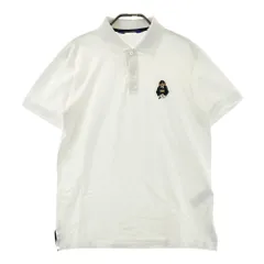 サイズ：S POLOGOLF ラルフローレン ポロゴルフ  ポロベア 刺繍入り半袖ポロシャツ  ホワイト系 [240101586382] ゴルフウェア メンズ ストスト
