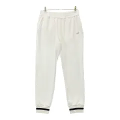 サイズ：M EFFICACE BLANC エフィカスブラン  裏ボア スウェット ジョガーパンツ  ホワイト系 [240101591563] ゴルフウェア レディース ストスト