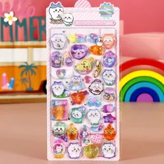 \即納/ちいかわ風ボンボンドロップシール 2枚セットランダムchiikawa