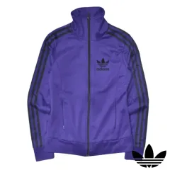 00S アディダス PURPLE パープル トラックジャージ ジップアップ ジャージ ジャケット 85