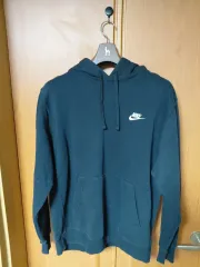 ナイキ フードTシャツ ネイビー スウッシュ ロゴ