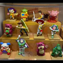 新品未開封 POPMART Disney Pixar Sunnyside Adventures トイストーリー フィギュア サニーサイド 海外 限定 ウッディ バズ ロッツォ レックス リトルグリーンメン ポップマート ディズニー ピクサー BOX