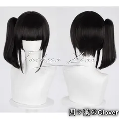 【美品・未使用新品】◆鬼滅の刃 風 栗花落 カナヲ コスプレ ウィッグ かつら 激安 WIG 高温耐熱 変装 ハロウィン仮装B251218