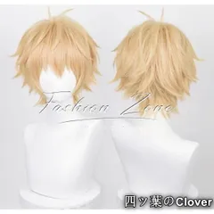 【美品・未使用新品】◆チェンソーマン風 デンジ Denji コスプレ ウィッグ かつら 激安 WIG 高温耐熱 変装 ハロウィン仮装B251218