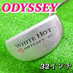 名器】オデッセイ ホワイトホット #5 32インチ 初代 ドット パター 右