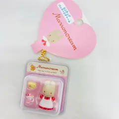 タグ付 サンリオ ミニチュアパッケージチャーム マロンクリーム