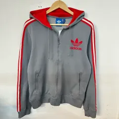 メンズS) アディダス ファイヤーバード トラックライン フーデッドジップアップ