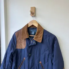 ラルフローレン ネイビー キルティング ジャケット