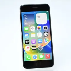 【純正バッテリー83％】楽天モバイル SIMフリー iPhone SE 第２世代 64GB ホワイト