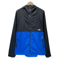 THE NORTH FACE　ナイロンジャンパー　アウター　フード　フルジップ　バイカラー　ワンポイント　ブランドロゴ　刺しゅう　オーバーサイズ　日本製　アウトドア　古着