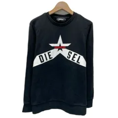 DIESEL　スウェット　長袖　トレーナー　トップス　クルーネック　裏毛　ロゴスウェット　ブランドロゴ　プリント　古着
