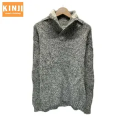 L.L.Bean　セーター　長袖　ニット　トップス　ショールカラー　無地　混色　アウトドア　古着