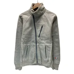 Champion REVERSE WEAVE　ジップアップスウェット　ブルゾン　アウター　ハイネック　フルジップ　ラグラン　裏起毛　ワンポイント　ブランドロゴ　ワッペン　アメカジ　古着
