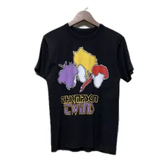Thompson Twins　ユニットT　80s vintage　80年代　Tシャツ　半袖　カットソー　トップス　クルーネック　両面プリント　85年ツアー　JAPANツアー　日本製　古着