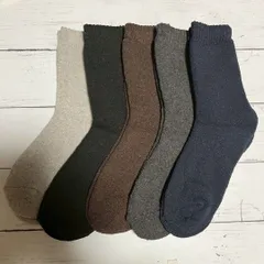 【５足セット】靴下 ソックス 暖かい メンズ  あたたかい 100626