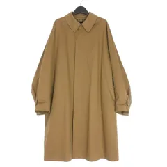 ラッドミュージシャン LAD MUSICIAN 17AW オーバーサイズ ステンカラーコート ジャケット 長袖 42 ベージュ 2217-350