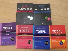 Hackers TOEFL 正規 リーディング、リスニング、スピーキング、ライティング / 模試 まとめ