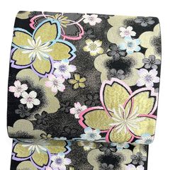 袋帯 花尽くし 芯なし仕立て 正絹 振袖 未使用品 F1556 - メルカリ
