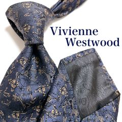美品 ヴィヴィアンウエストウッド ネクタイ ハイブランド オーブロゴ