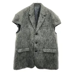 RYU KAGA リュウ カガ Mohair shaggy cropped chesterfield vest モヘヤシャギーベスト 85RC02D グレー 38 2026年最新】ryu kagaの人気アイテム - メルカリ