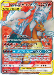 レシラム＆リザードンGX SR [ダブルブレイズ] SM10 096/095 ポケモンカード ポケカ