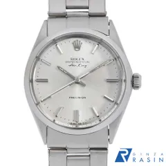 ロレックス エアキング 5500 シルバー バー 24番 アンティーク メンズ