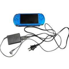 PSP 3000 ブルー 本体 充電OK ボタン良好 メモリースティック付属 バッテリー付 動作確認済み（一部未確認あり）