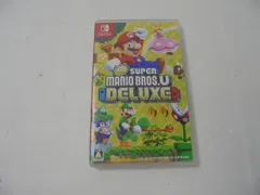 中古品 ゲーム Nintendo switch ニンテンドースイッチ ソフト NewスーパーマリオブラザーズU デラックス