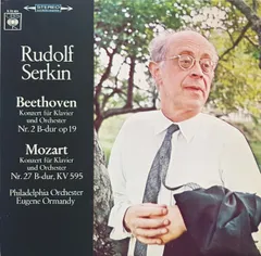 独LP Wolfgang Amadeus Mozart, Ludwi Klavierkonzert Nr.27 B-dur Kv 595 / Klavierkonzert S72431 CBS /00260