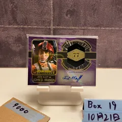 2020 Topps Star Wars Masterwork Jack Klaff As John D. Branon 23/50 直筆サインカード Dog Tag Medallion Red Five 77 カード